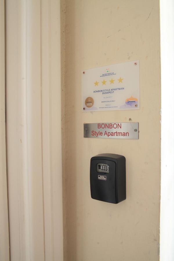 Bonbon Style Apartman Budapest Extérieur photo
